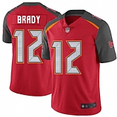 Nike Buccaneers 12 Tom Brady Red Team Color Stitched NFL Vapor Untouchable Limited Jersey,baseball caps,new era cap wholesale,wholesale hats